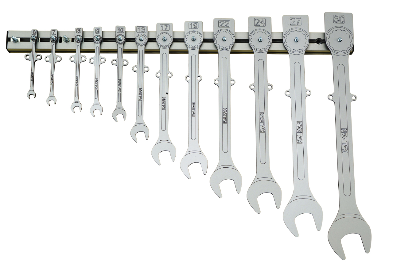 Werkzeugschatten Gabel-Ringschlüssel