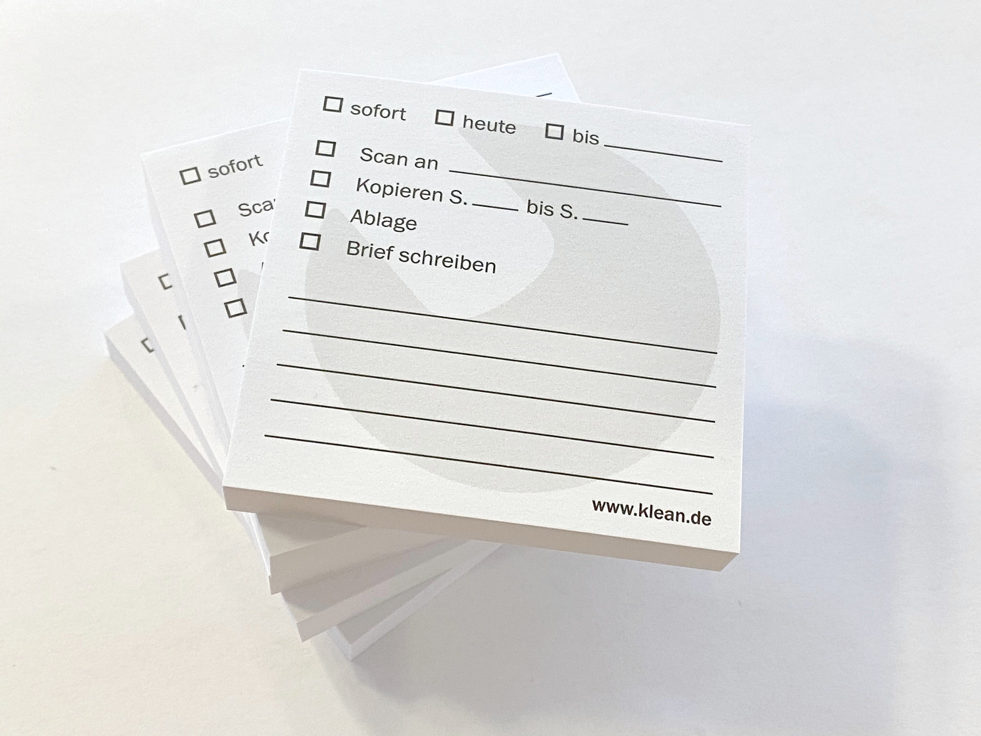 Haftnotizen Blöcke Z-Notes zur Lean Kommunikation