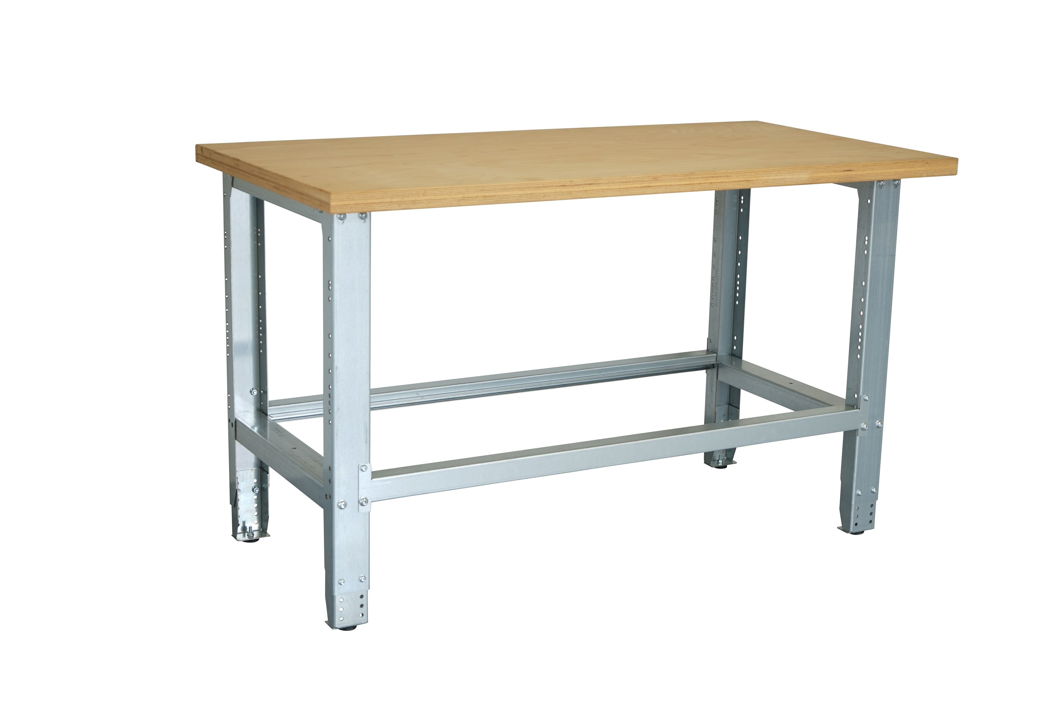 003-5-204-WB-1500-Standard-mit-2-Querstreben259646bbb32886 K.Lean 5S Werkbank Standard mit Querträger