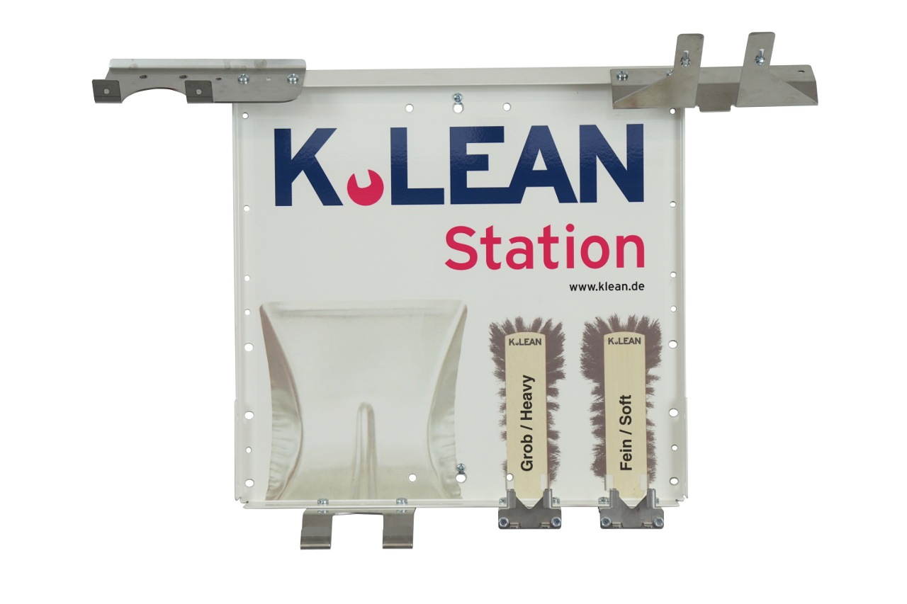 Reinigungsstation nach 5S Prinzipien mit Shadowboard