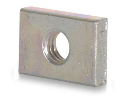 Sliding nut for universal clamping rail