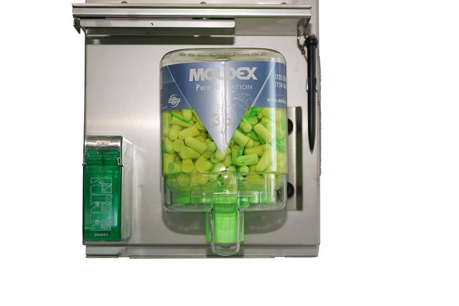Hearing protection plugs Dispenser station